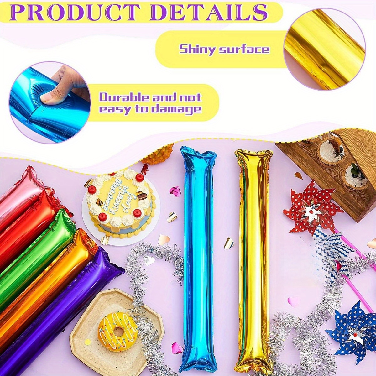 10/30pc Aluminum Film Inflatab - Party Games Easter recensie en prijs
