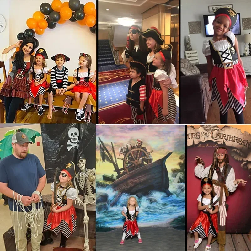 Girls Pirate Costume Set Carib - Party Games Crazy recensie en prijs