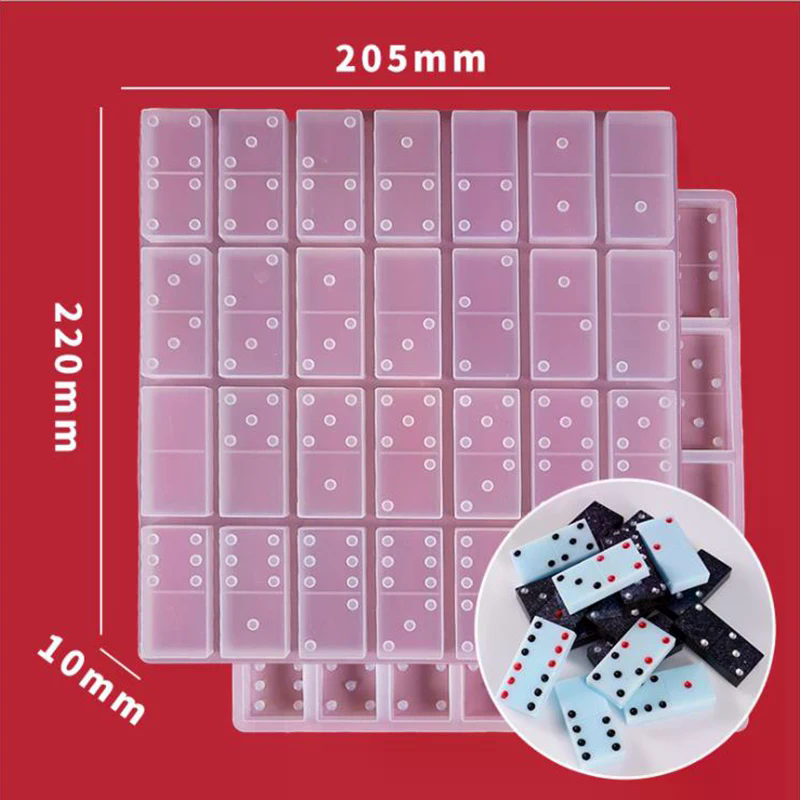 1PC Handmade Resin Domino Sili - Limbo Game Set recensie en prijs
