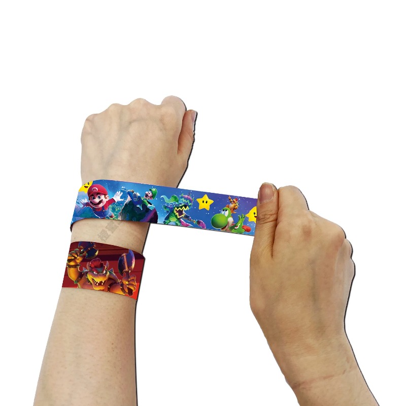 Super Mario PVC Slap Bracelets - Party Games Crazy recensie en prijs