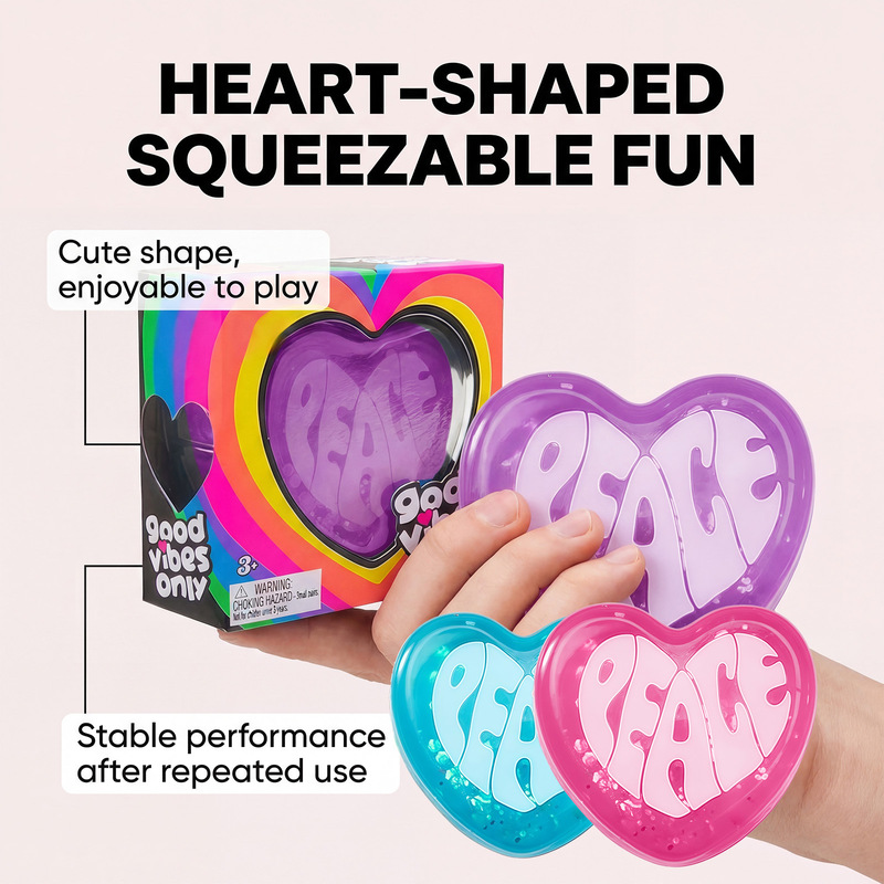 InStock PEACE Heart Shape Squi - Party Games Adults Funny recensie en prijs