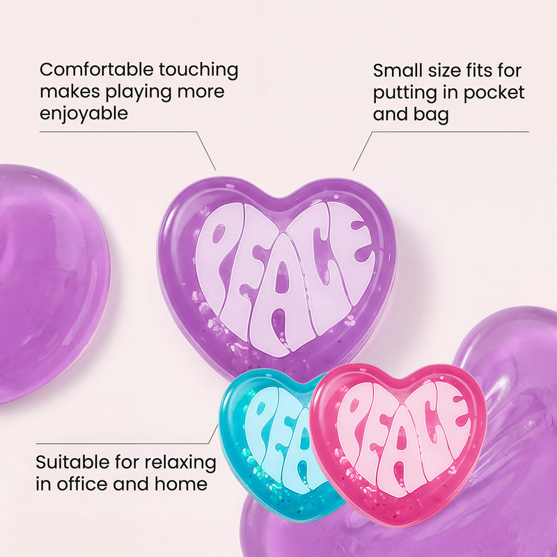 InStock PEACE Heart Shape Squi - Party Games Adults Funny recensie en prijs